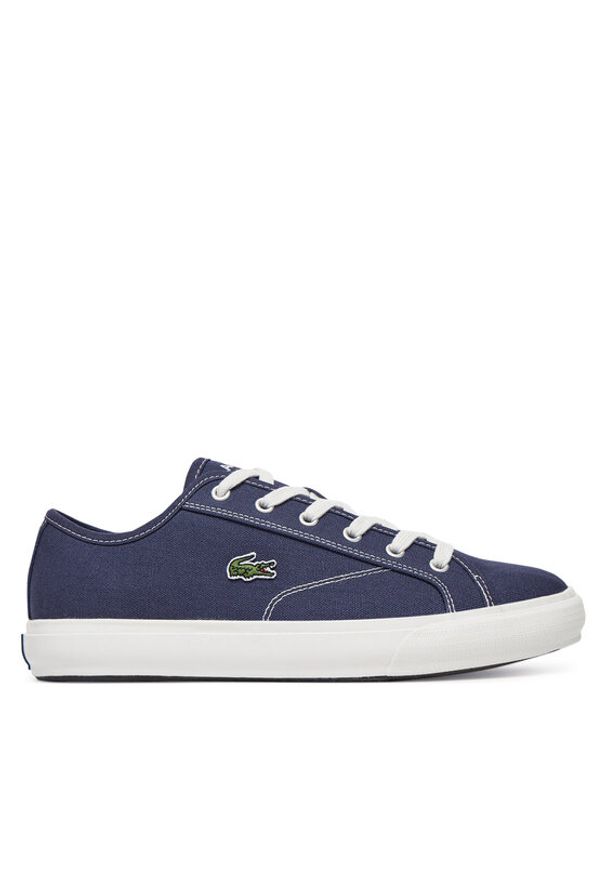 Lacoste Tenisówki Backcourt 7-49CMA0017 Granatowy. Kolor: niebieski. Materiał: materiał