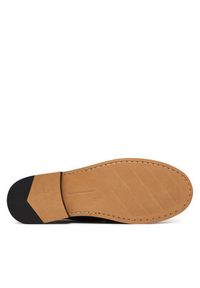 TOMMY HILFIGER - Tommy Hilfiger Mokasyny Hilfiger Penny Abrasivato FW0FW09323 Granatowy. Kolor: niebieski. Materiał: skóra #5