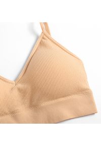 Intica - Braletka prążkowana elastyczna na co dzień Fatlinda. Kolor: czerwony. Materiał: prążkowany. Wzór: prążki #3