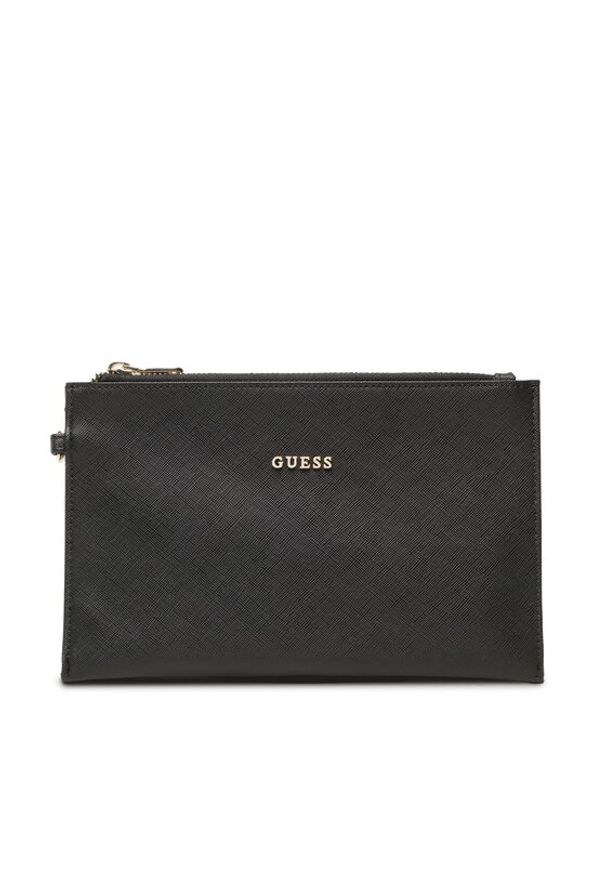 Guess Torebka Not Coordinated Accessories PW1524 P3102 Czarny. Kolor: czarny. Materiał: skórzane