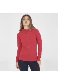LEGEA - Bluza Legea Dair Damskie. Kolor: czerwony, wielokolorowy, różowy. Materiał: bawełna. Długość rękawa: długi rękaw. Długość: długie. Sport: fitness #1