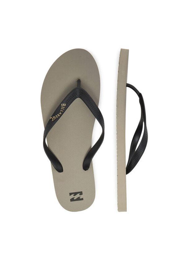 Billabong Japonki 800270A Czarny. Kolor: czarny. Materiał: syntetyk