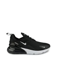 Buty Kobieta Nike Air Max 270 czarny. Okazja: na co dzień. Kolor: czarny. Materiał: syntetyk, tkanina, materiał. Model: Nike Air Max