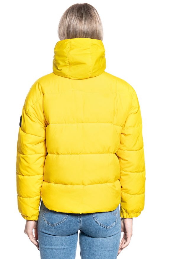 Lee - KURTKA DAMSKA LEE PUFFER JKT LEMON ZEST L56VUMMM 112113126