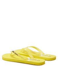 Calvin Klein Jeans Japonki Beach Sandal Monogram Tpu YM0YM00838 Żółty. Kolor: żółty #4