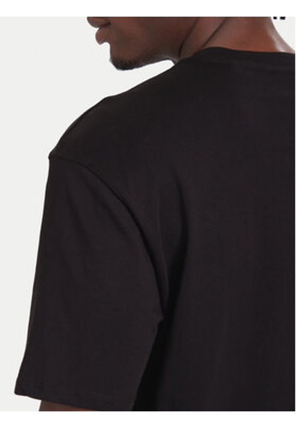 Guess T-Shirt M5BI76 I3Z14 Czarny Relaxed Fit. Kolor: czarny. Materiał: bawełna