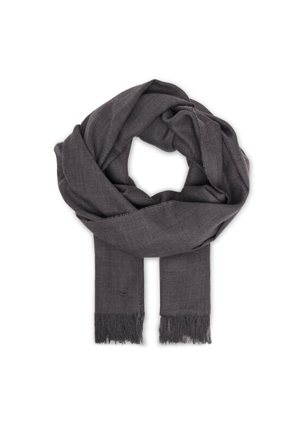 Weekend Max Mara Szal Ken 2525546044 Szary. Kolor: szary. Materiał: wełna, materiał