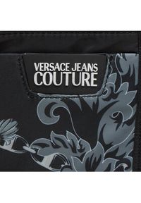 Versace Jeans Couture Saszetka 75YA4B8B Czarny. Kolor: czarny. Materiał: materiał
