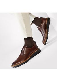 ecco - ECCO Półbuty St.1 Hybrid 83640401053 Brązowy. Kolor: brązowy. Materiał: skóra #8