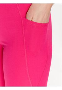 DKNY Sport Legginsy DP2P3052 Różowy Classic Fit. Kolor: różowy. Materiał: syntetyk. Styl: sportowy #3