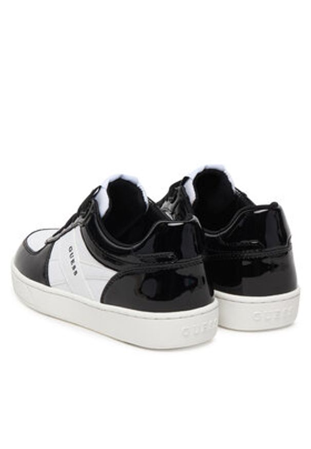 Guess Sneakersy FLPNAM ELE12 Biały. Kolor: biały. Materiał: skóra