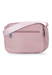 Wittchen - Damska torebka nylonowa. Kolor: różowy. Rozmiar: średnie. Styl: wakacyjny, casual. Rodzaj torebki: na ramię #3