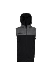 SPALDING - Kurtka Spalding Street Hooded Sleeveless. Kolor: szary, czarny, wielokolorowy. Długość rękawa: bez rękawów. Sport: koszykówka #1