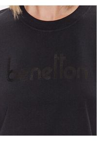 United Colors of Benetton - United Colors Of Benetton T-Shirt 3BL0D103H Czarny Regular Fit. Kolor: czarny. Materiał: bawełna #3