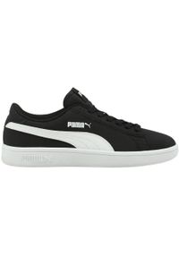 Buty do chodzenia dla dzieci Puma Smash v2 Buck. Kolor: czarny. Sport: turystyka piesza