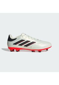 Adidas - Buty Copa Pure II League FG. Kolor: biały, wielokolorowy, czarny, czerwony. Materiał: materiał, skóra