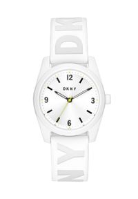 DKNY - Dkny - Zegarek NY2899. Kolor: biały. Materiał: syntetyk, tworzywo sztuczne, materiał #1