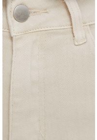 Answear Lab jeansy PREMIUM JEANS damskie medium waist. Kolor: beżowy. Styl: wakacyjny #4