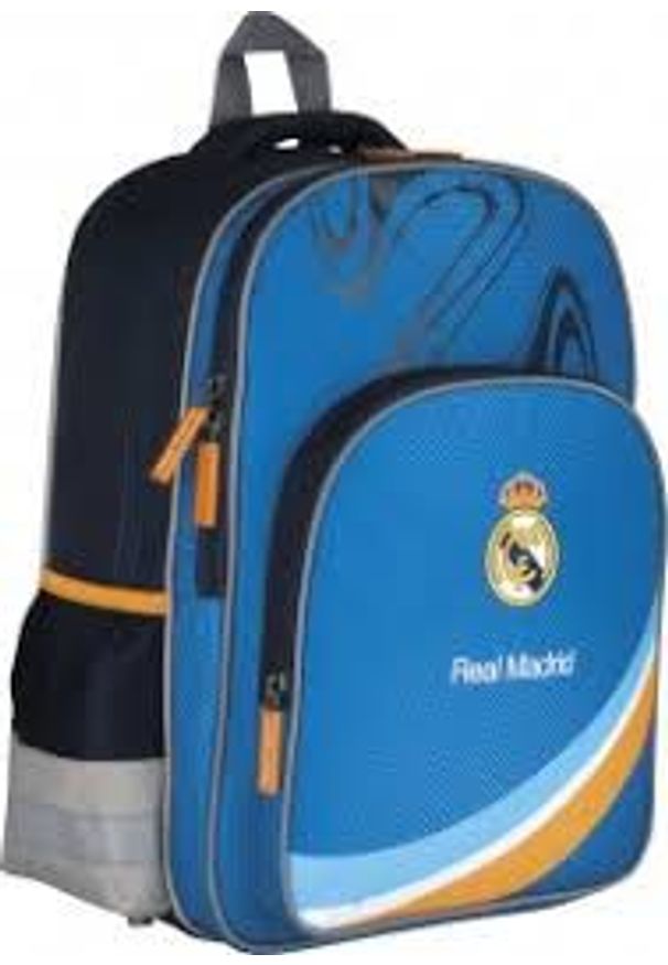 ASTRA - Astra Plecak szkolny RM-29 Real Madrid 2 niebiesko-szary (202364). Kolor: niebieski, wielokolorowy, szary