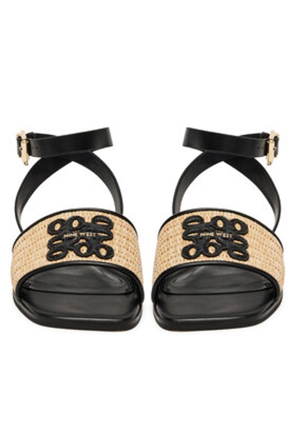 Nine West Sandały CEO-CWBFS181-03 Czarny. Kolor: czarny. Materiał: materiał