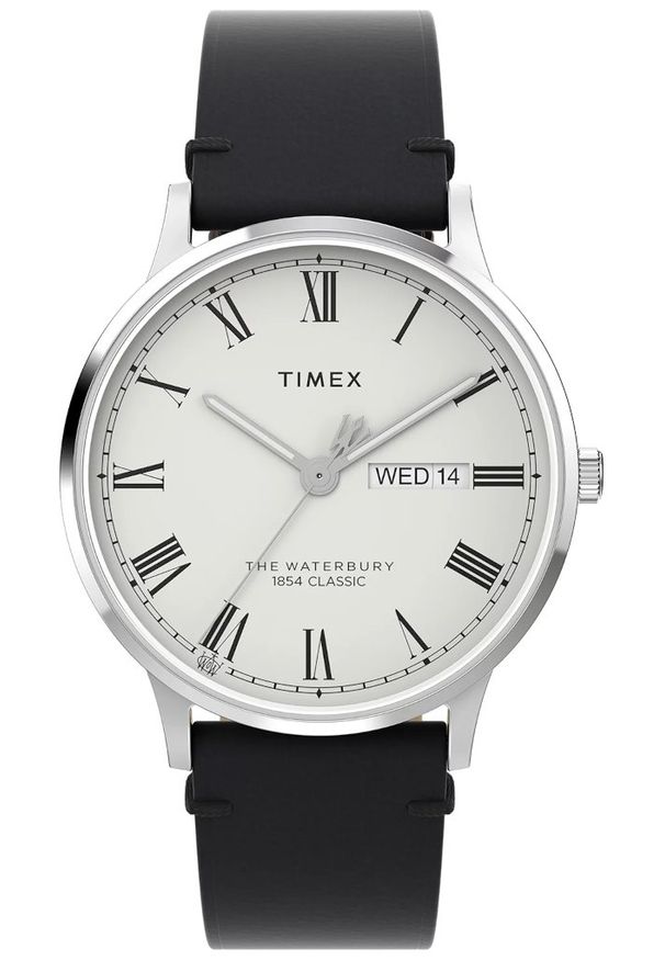 Timex - Zegarek Męski TIMEX Waterbury TW2W15000. Materiał: skóra. Styl: elegancki