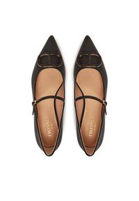 TwinSet - TWINSET Baleriny 251TCP064 Czarny. Kolor: czarny. Materiał: skóra #6