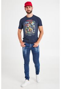 T-SHIRT Frankie Morello. Styl: elegancki