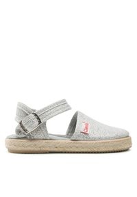 Espadryle Cienta. Kolor: srebrny