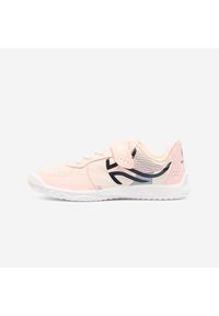 Decathlon - Buty dla dzieci Artengo TS 130. Zapięcie: rzepy. Kolor: biały, wielokolorowy, różowy, niebieski. Materiał: poliester