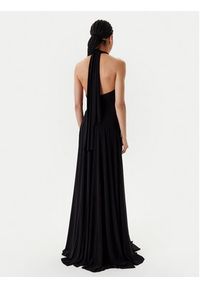 NORMA KAMALI Sukienka wieczorowa KK1253PLO61001 Czarny Slim Fit. Kolor: czarny. Materiał: syntetyk. Styl: wizytowy