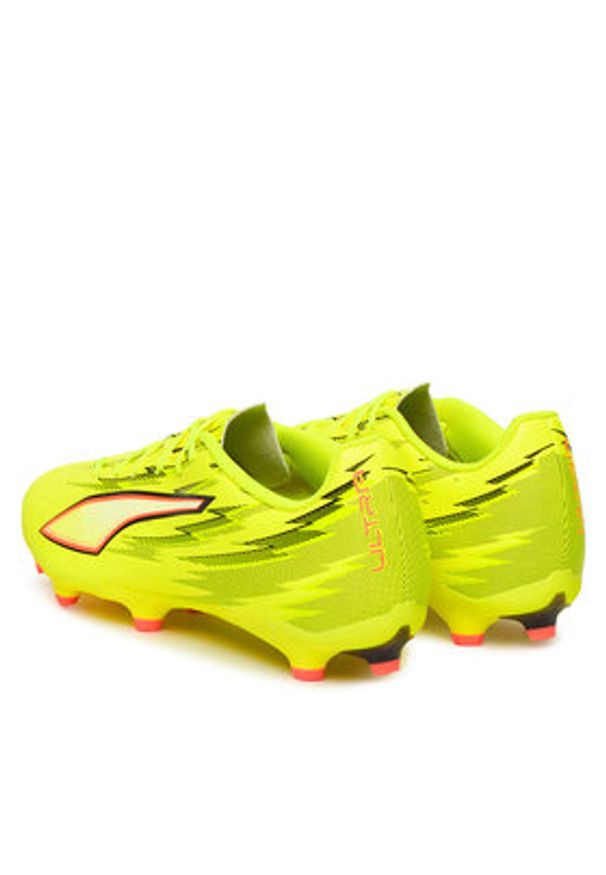 Puma Buty do piłki nożnej Ultra 6 Play FG/Ag 108704 01 Żółty. Kolor: żółty. Materiał: skóra