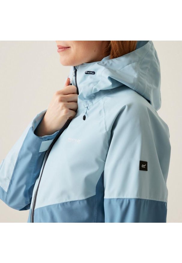 Kurtka trekkingowa damska Regatta Wentwood IX. Kolor: niebieski. Materiał: poliester. Sport: turystyka piesza