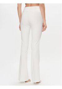 Rinascimento Spodnie materiałowe CFC0117682003 Biały Flare Fit. Kolor: biały. Materiał: syntetyk #5