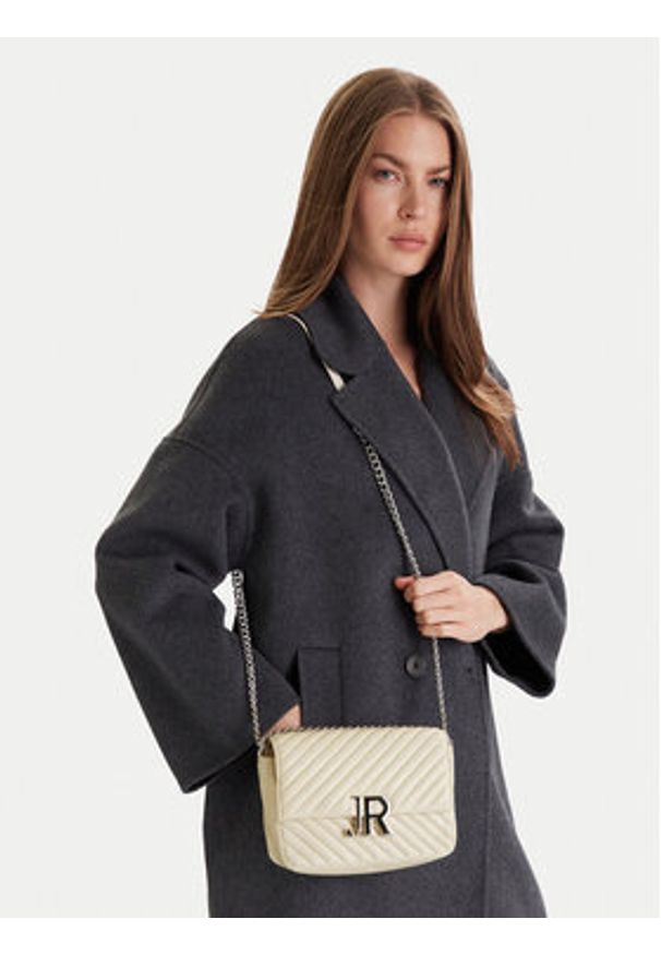 John Richmond Torebka RWA24062BO Écru. Materiał: skórzane