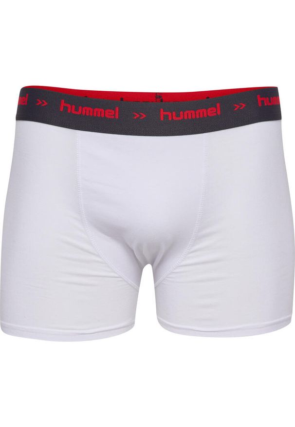 Hummel Bokserki męskie zestaw 3-pak hml RISE Boxers. Kolor: czerwony, szary, wielokolorowy, brązowy, biały. Sport: fitness