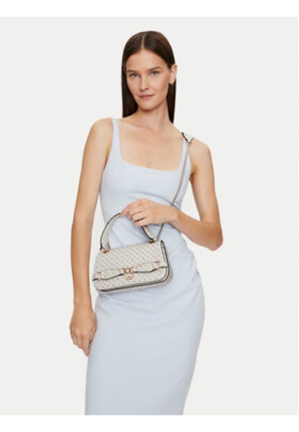 Guess Torebka Arlena Logo HWPS93 36210 Écru. Materiał: skórzane