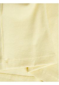 JJXX Top Fiona 12234188 Żółty Slim Fit. Kolor: żółty. Materiał: bawełna