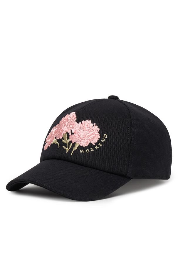 Czapka z daszkiem Weekend Max Mara. Kolor: czarny