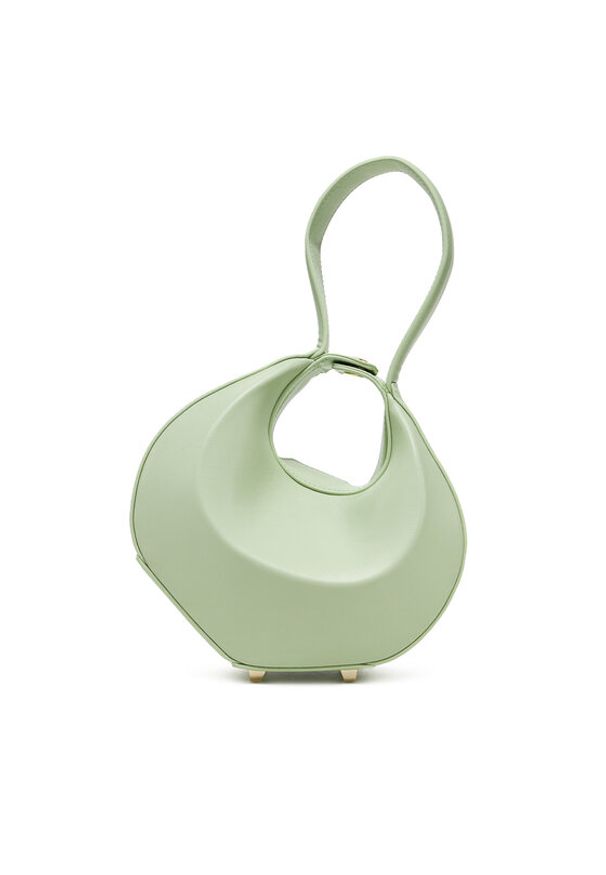 Patrizia Pepe Torebka 8B0074/L047-G596 Zielony. Kolor: zielony. Materiał: skórzane