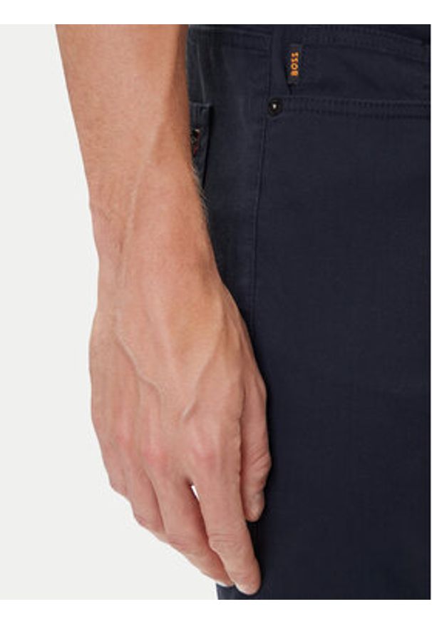 BOSS Jeansy Delaware 50544339 Granatowy Slim Fit. Kolor: niebieski