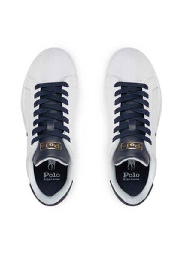 Polo Ralph Lauren Sneakersy Hrt Ct Ii 804936610001 Biały. Kolor: biały. Materiał: skóra