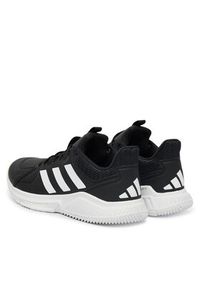 Adidas - adidas Buty halowe Court Flight JP8907 Czarny. Kolor: czarny. Materiał: skóra #4