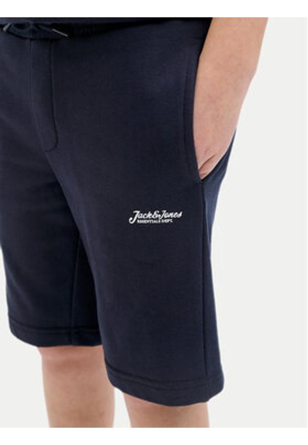 Jack & Jones - Jack&Jones Szorty sportowe Gordon 12270663 Granatowy Slim Fit. Kolor: niebieski. Materiał: bawełna. Styl: sportowy