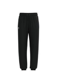 Spodnie sportowe damskie Under Armour Essential Fleece Joggers. Kolor: niebieski. Materiał: materiał, bawełna. Sport: bieganie