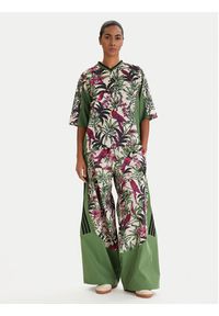 Adidas - adidas Spodnie dresowe Farm Rio Premium KD4642 Zielony Loose Fit. Kolor: zielony. Materiał: syntetyk #4