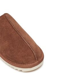 TOMMY HILFIGER - Tommy Hilfiger Kapcie FW0FW08396 Brązowy. Kolor: brązowy. Materiał: zamsz, skóra #3