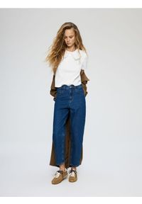 Reserved - Jeansy mom fit - niebieski. Kolor: niebieski #1