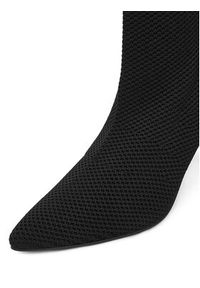 DeeZee Botki AB-1987-2 Czarny. Kolor: czarny. Materiał: materiał #5