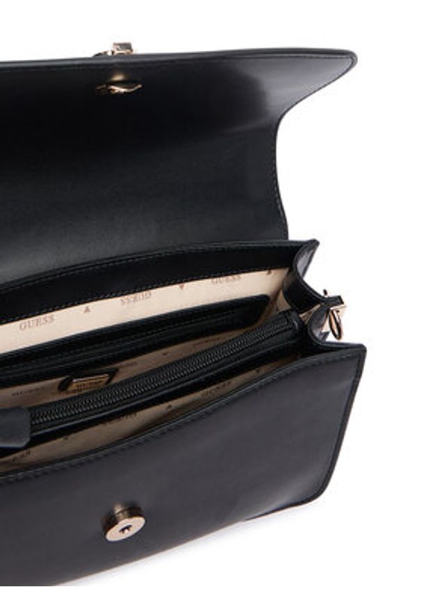 Guess Torebka HWVG97 34210 Czarny. Kolor: czarny. Materiał: skórzane