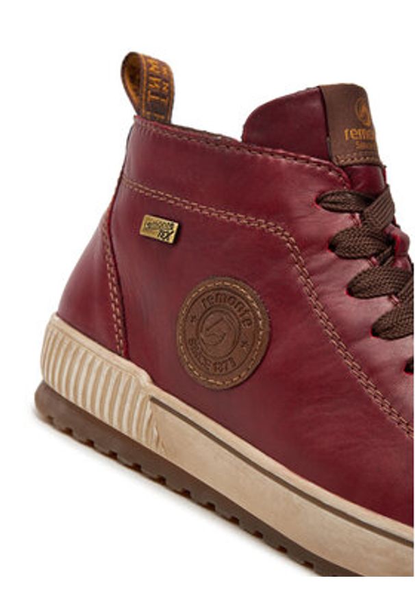 Remonte Trzewiki D0771-35 Brązowy. Kolor: brązowy. Materiał: skóra